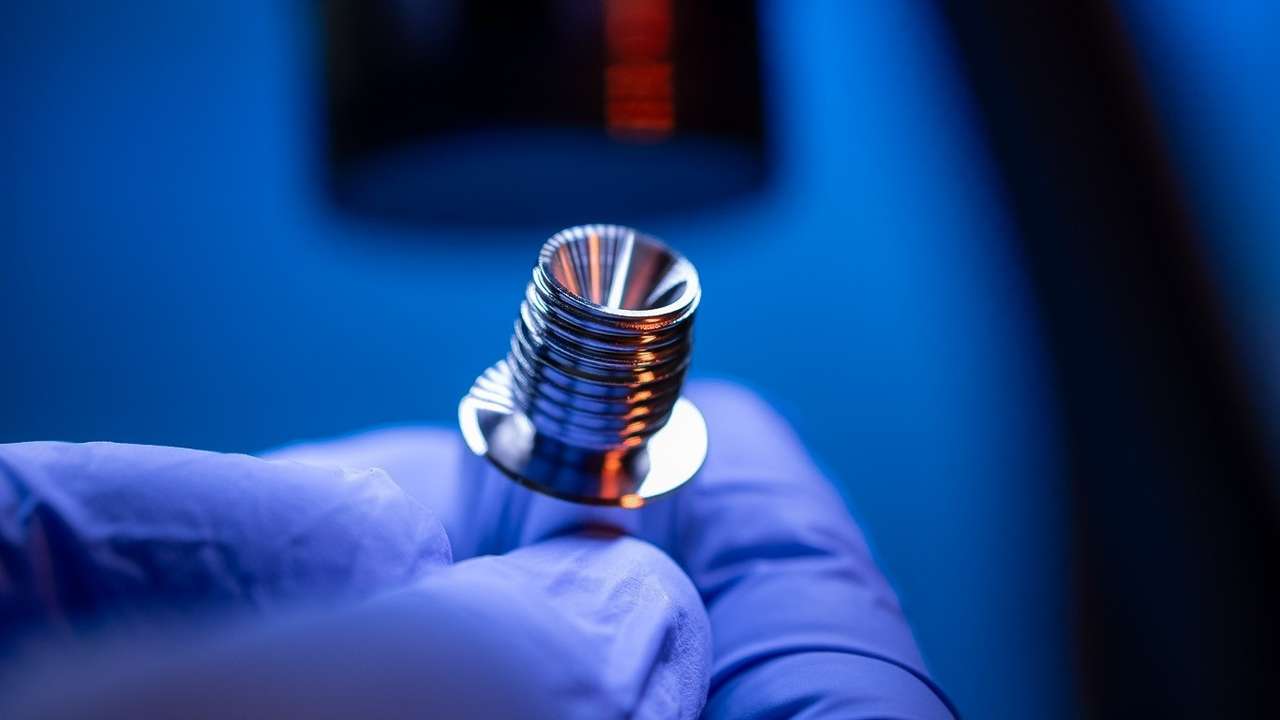 Präzise Drehteile in moderner CNC-Maschine für höchste Qualität